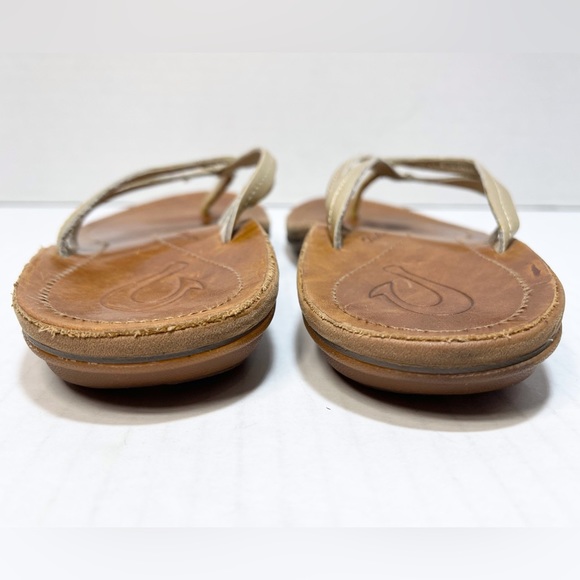 Olukai 20245-FAFM Bubbly Sahara FlipFlop Thong Sandal Women’s Sz 5. - Picture 4 of 13